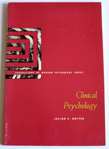 9780131378025: Clinical Psychology [In the Foundations of Modern Psychology Series]