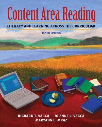 Imagen de archivo de Content Area Reading: Literacy and Learning Across the Curriculum a la venta por SecondSale