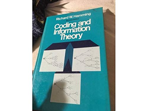 Coding and Information Theory (9780131390720) by Hamming, Richard W.