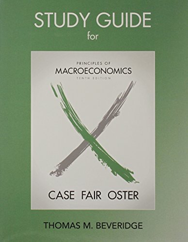 9780131391468: Study Guide for Principles of Macroeconomics