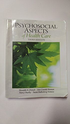 Beispielbild fr Psychosocial Aspects of Health Care (Drench, Psychosocial Aspects of Healthcare) zum Verkauf von BooksRun