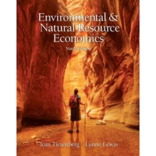 Imagen de archivo de Environmental and Natural Resources Economics a la venta por ThriftBooks-Atlanta