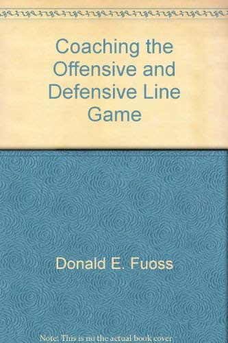 Stock image for Coaching the offensive and defensive line game, for sale by Once Upon A Time Books
