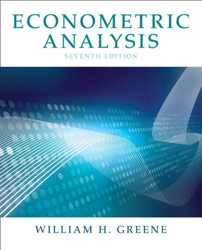 9780131395381: Econometric Analysis (7th Edition)