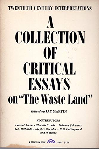 9780131395763: A Collection of Critical Essays on 'the Waste Land.' (20th Century Interpretations)