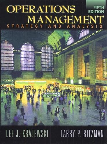 9780131396104: Operations Management: Strategy and Analysis