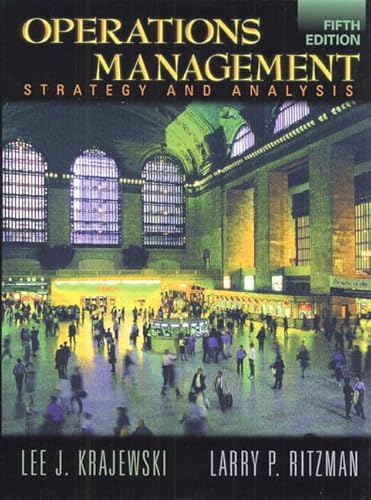 9780131396104: Operations Management: Strategy and Analysis