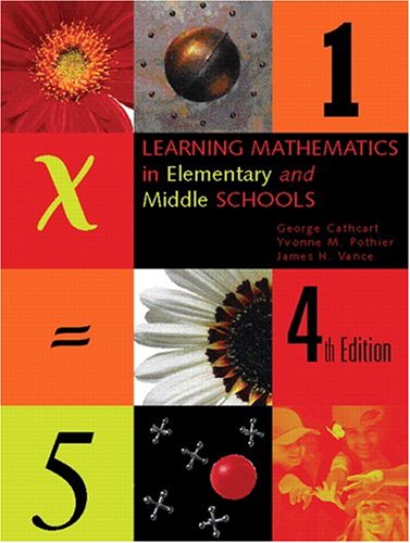 Beispielbild fr Learning Mathematics in Elementary and Middle Schools. Fourth Edition zum Verkauf von The Bookseller