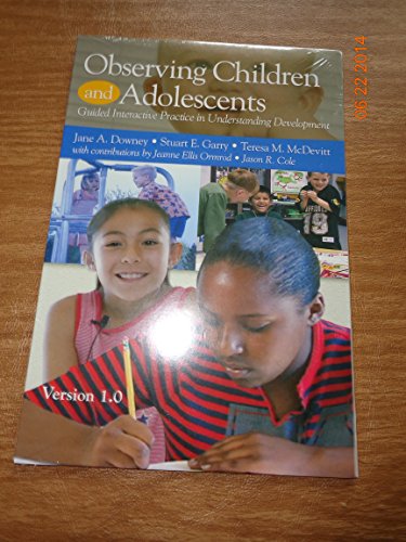 Beispielbild fr Observing Children and Adolescents CD zum Verkauf von SecondSale