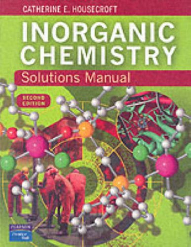 Beispielbild fr Supplement: Inorganic Chemistry Solutions Manual - Inorganic Chemistry 2/E zum Verkauf von ThriftBooks-Dallas