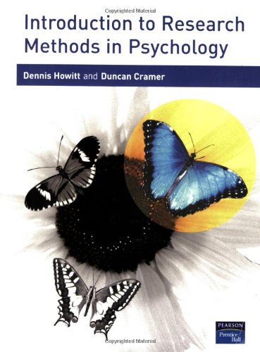 Beispielbild fr Introduction to Research Methods in Psychology zum Verkauf von Better World Books Ltd