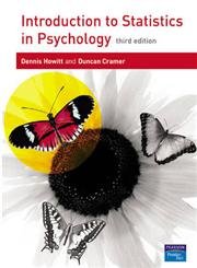 Imagen de archivo de Introduction to Statistics in Psychology a la venta por Better World Books