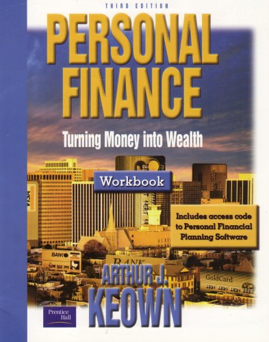 Stock image for Personal Finance: Turning Money into Wealth, 3rd edition Workbook for sale by Wonder Book