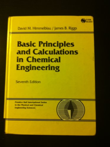 Stock image for Basic Principles and Calculations in Chemical Engineering for sale by SecondSale