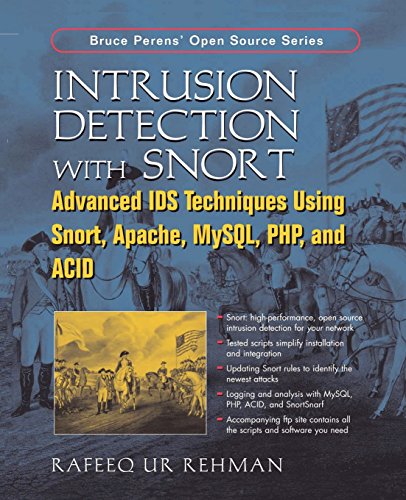 Stock image for Intrusion Detection with SNORT : Advanced IDS Techniques Using SNORT, Apache, MySQL, PHP, and ACID for sale by Better World Books