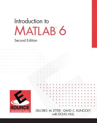 Beispielbild fr Introduction to MATLAB 6-6.5 Update Edition zum Verkauf von ThriftBooks-Atlanta