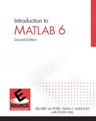 Stock image for Introduction to MATLAB 6 for sale by WorldofBooks