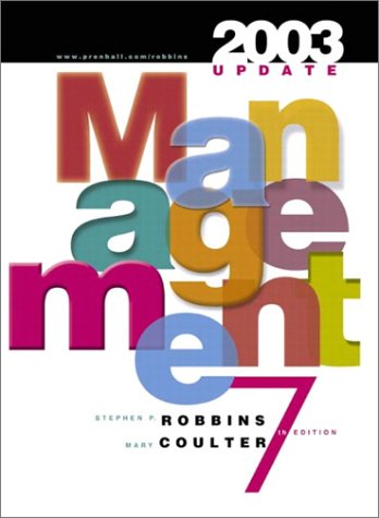 Imagen de archivo de Management : Traditional Approach/Balance Coverage, 2003 Update a la venta por Better World Books