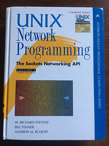 Stock image for Unix Network Programming, Volume 1: The Sockets Networking API for sale by medimops