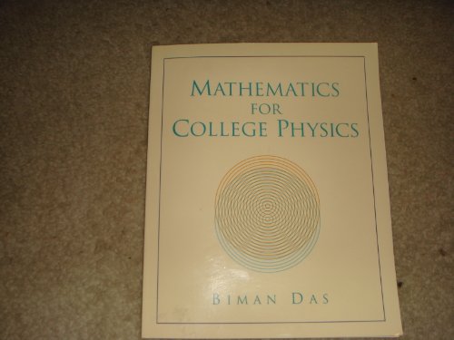 9780131414273: Mathematics for College Physics