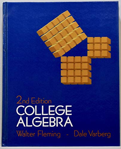 Beispielbild fr College Algebra zum Verkauf von Better World Books