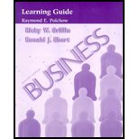 Imagen de archivo de Business (Learning Guide) a la venta por BookHolders