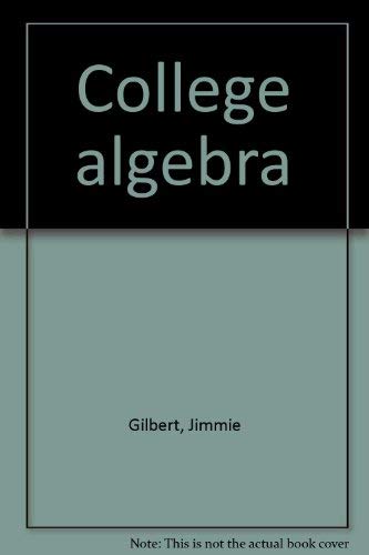 Stock image for College algebra for sale by SecondSale