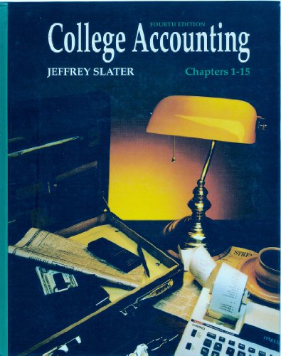 Beispielbild fr College Accounting: A Practical Approach, 1-15 zum Verkauf von Wonder Book