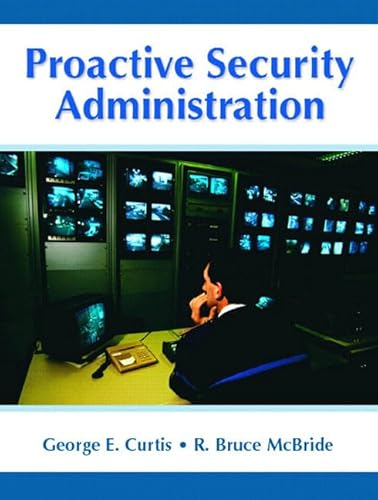 Imagen de archivo de Proactive Security Administration a la venta por Irish Booksellers