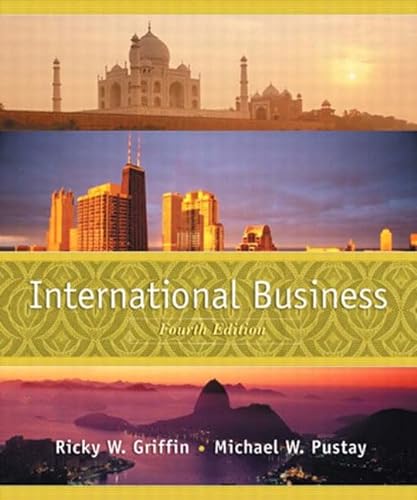Imagen de archivo de International Business: A Managerial Perspective a la venta por GoldenWavesOfBooks