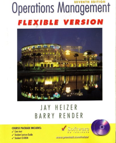 Beispielbild fr Operations Management: Flexible Edition zum Verkauf von Wonder Book