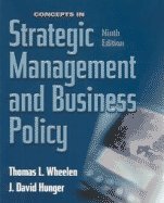 Imagen de archivo de Concepts in Strategic Management and Business Policy a la venta por ThriftBooks-Dallas