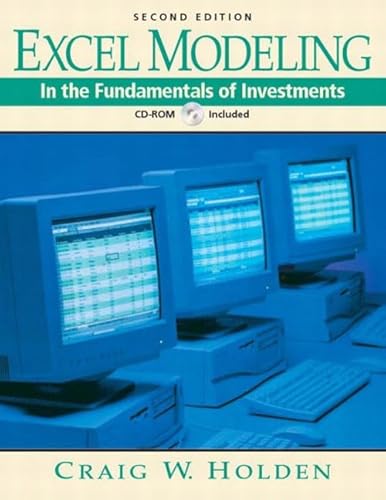 Stock image for Excel Modeling in the Fundamentals of Investments for sale by Better World Books