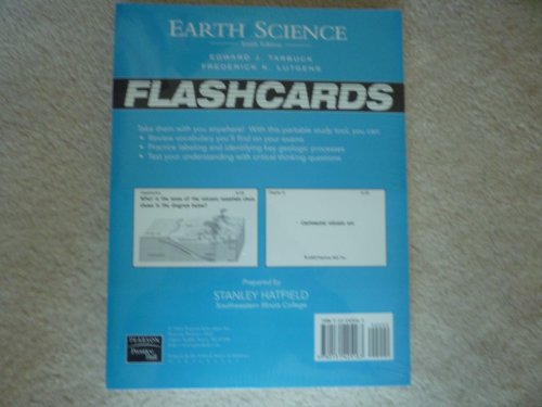 Earth Science: Flashcards (9780131425163) by Edward J. Tarbuck