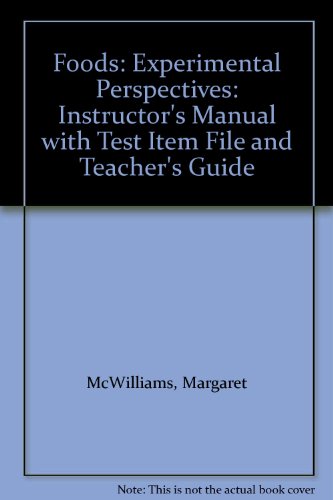 9780131425378: Instructor's Manual with Test Item File and Teacher's Guide: Experimental Perspectives