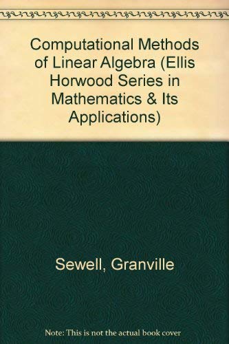 Stock image for Computational Methods of Linear Algebra for sale by PsychoBabel & Skoob Books