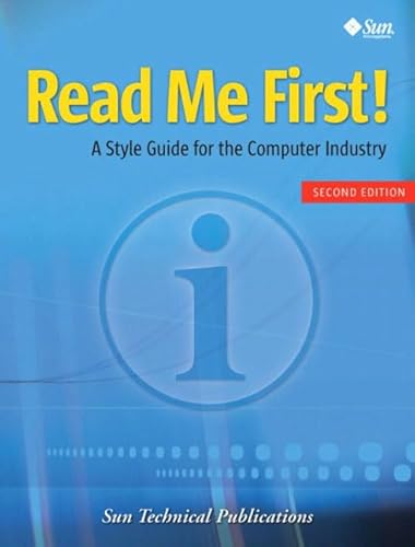 9780131428997: Read Me First! A Style Guide for the Computer Industry