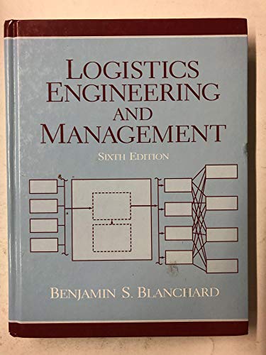 Imagen de archivo de Logistics Engineering & Management a la venta por BooksRun