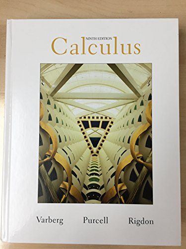 Calculus (9780131429246) by Varberg, Dale; Purcell, Edwin; Rigdon, Steve