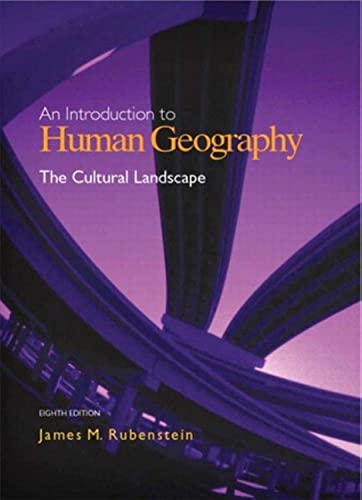 Imagen de archivo de The Cultural Landscape : An Introduction to Human Geography a la venta por Better World Books: West