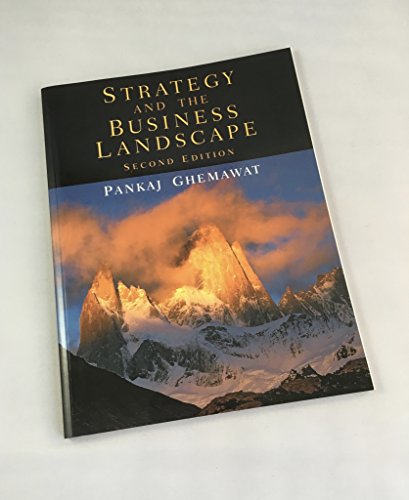 Imagen de archivo de Strategy and the Business Landscape: United States Edition a la venta por WeBuyBooks