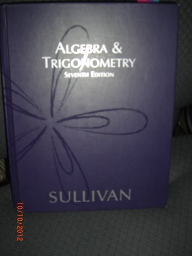 Beispielbild fr Algebra & Trigonometry zum Verkauf von Wonder Book