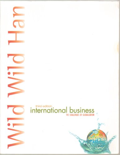 Beispielbild fr International Business (3rd Edition) zum Verkauf von Wonder Book