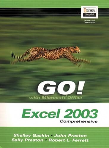 Beispielbild fr Go! with Microsoft Office: Excel 2003 : Comprehensive zum Verkauf von dsmbooks