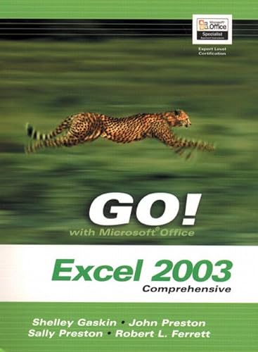 Imagen de archivo de GO Series: Microsoft Excel 2003 Comprehensive a la venta por Ergodebooks