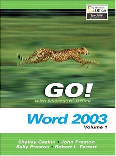 9780131434318: GO Series:Microsoft Word 2003 Volume 1