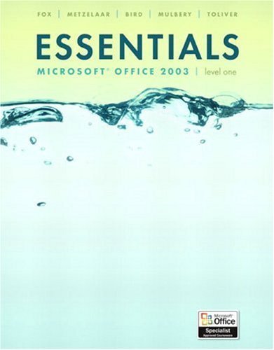 Stock image for Essentials: Microsoft Excel 2003 Level 2 (4th Edition) for sale by POQUETTE'S BOOKS