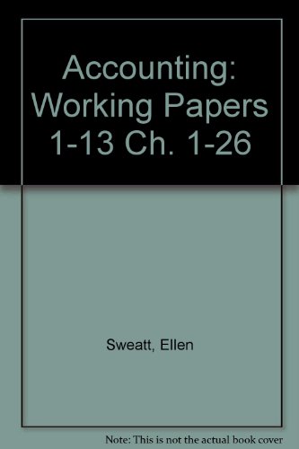 9780131436138: Working Papers 1-13