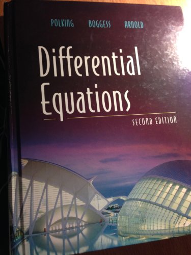 Beispielbild fr Differential Equations (2nd Edition) zum Verkauf von BooksRun