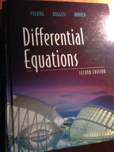 Imagen de archivo de Differential Equations (2nd Edition) a la venta por Bookmonger.Ltd